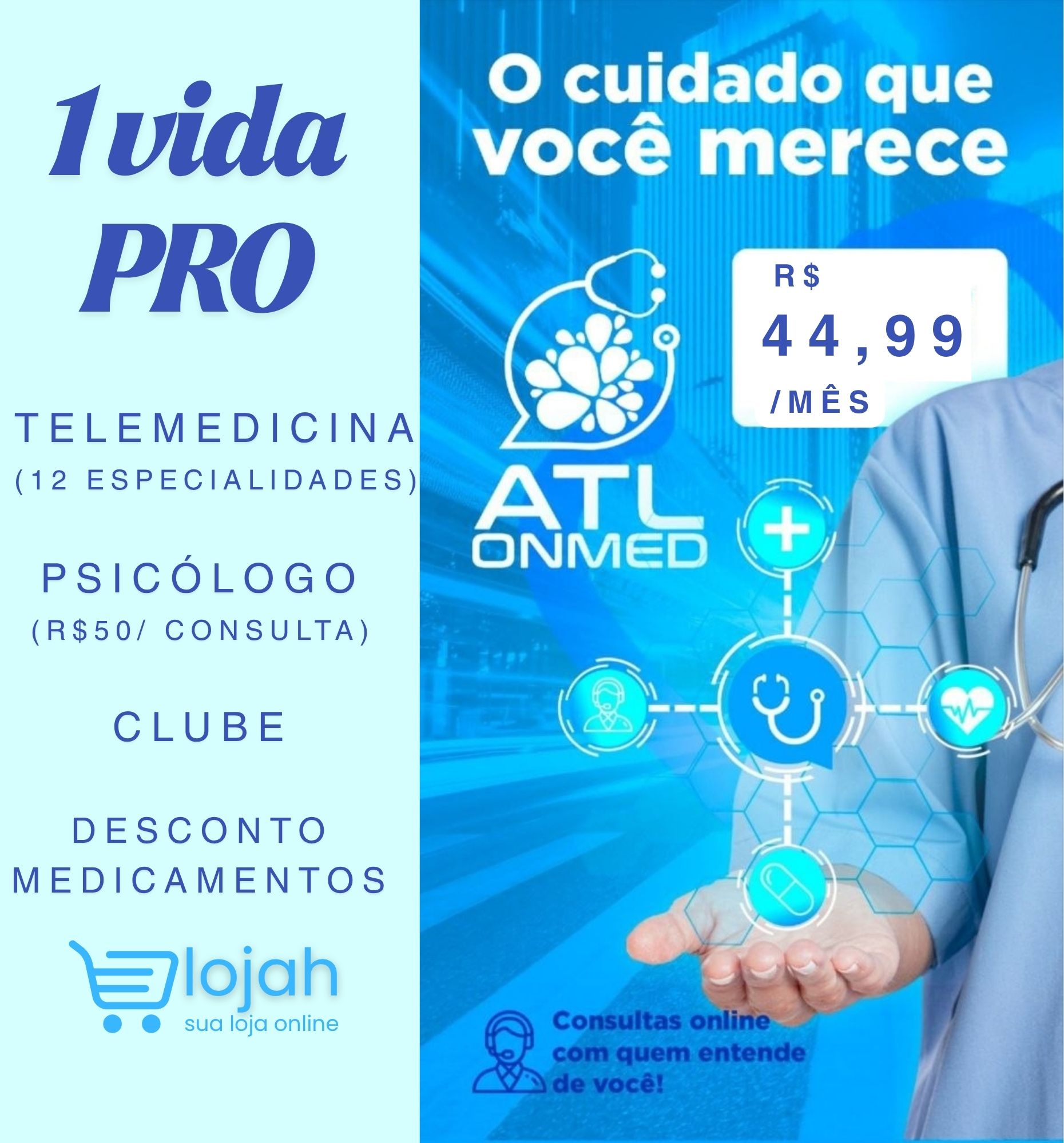 ATL Saúde PRO — 1 Vida