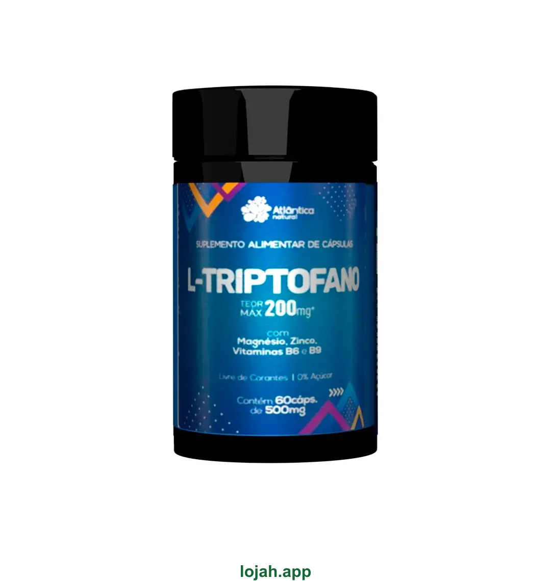 L-Triptofano 60 Cáps