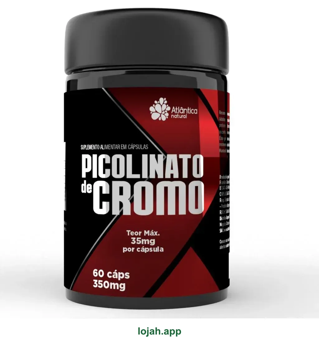 Picolinato de Cromo 60 Cáps
