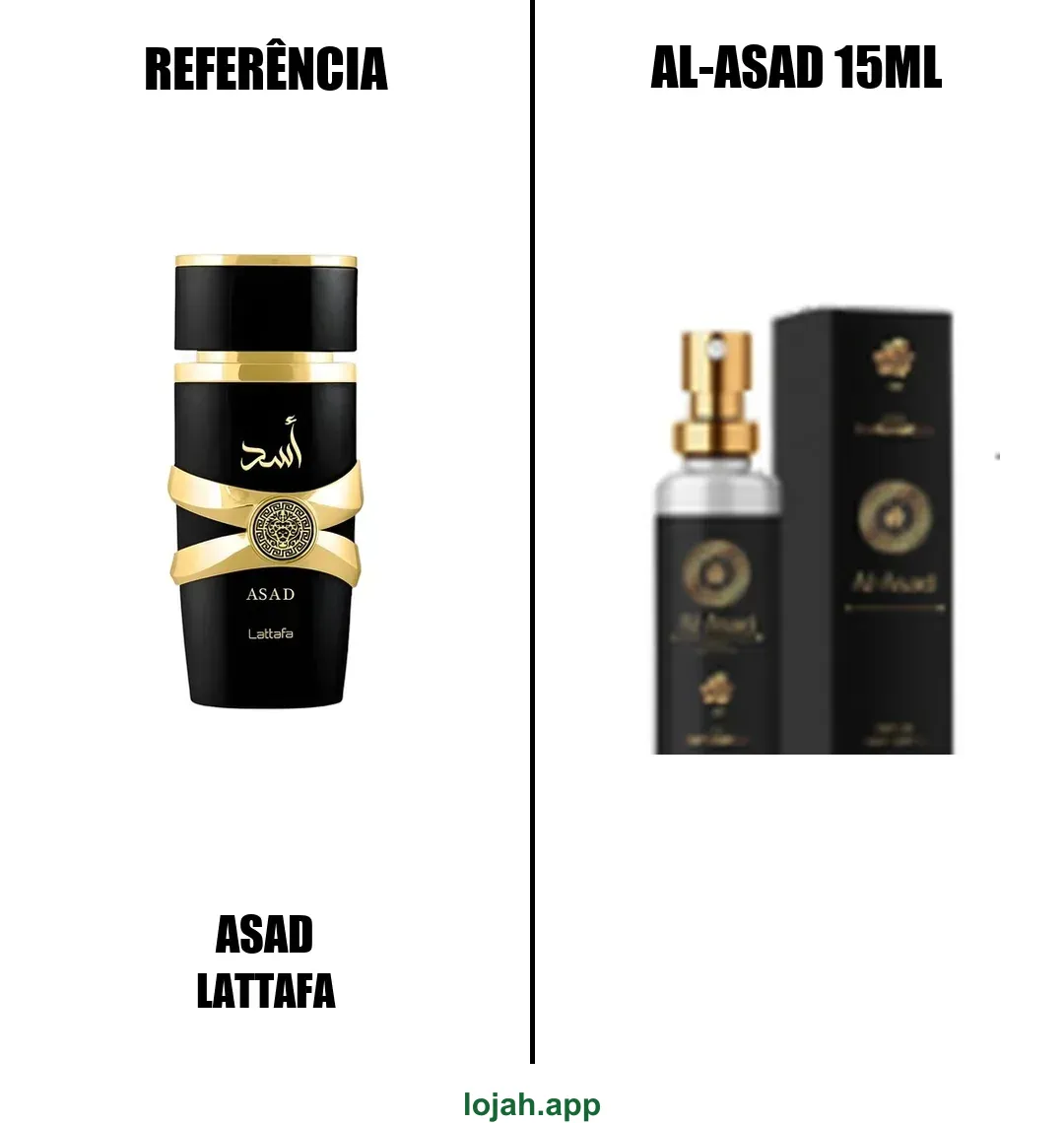 Fragrância Al-Asad 15ml