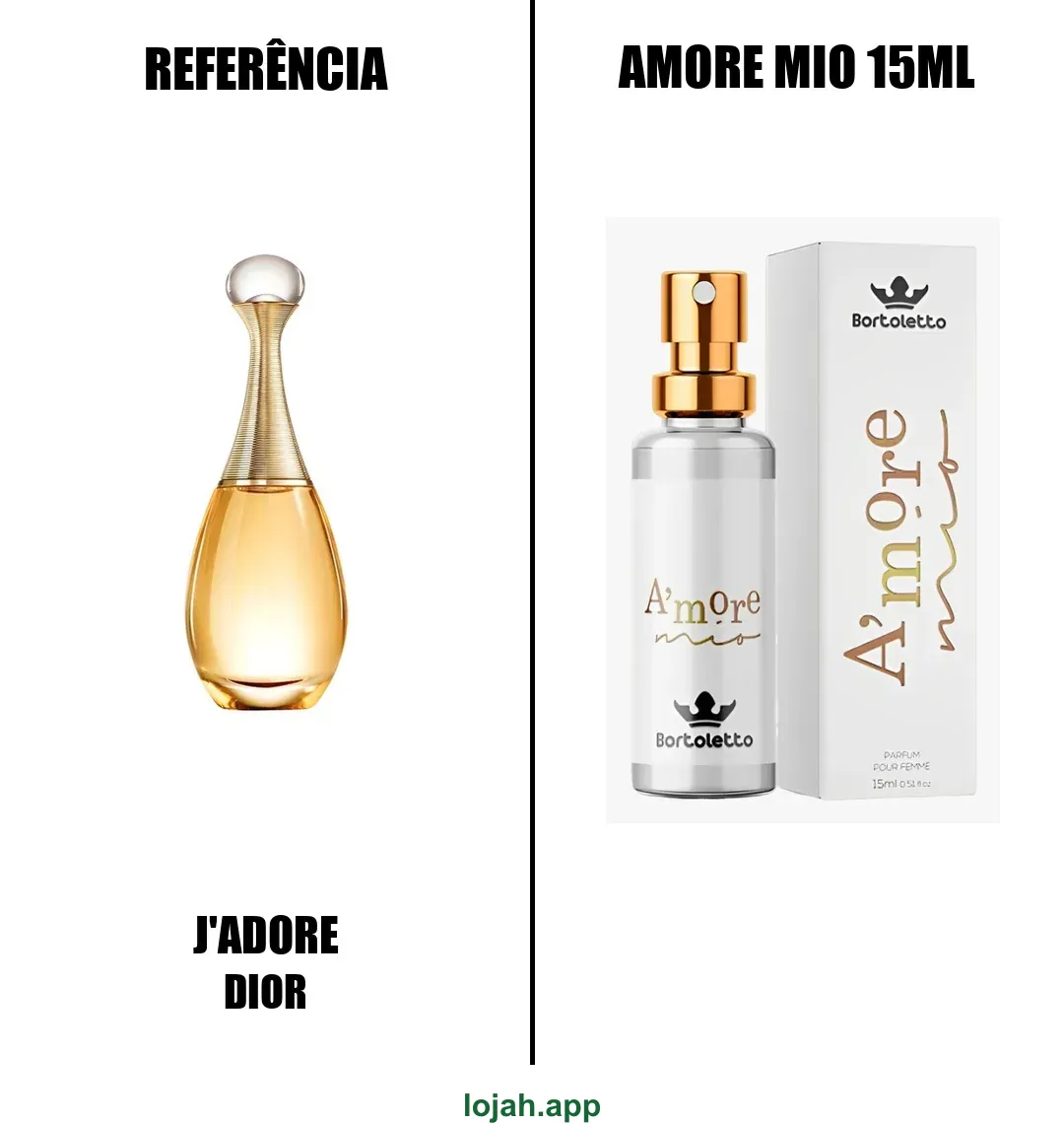 Fragrância Amore Mio 15ml