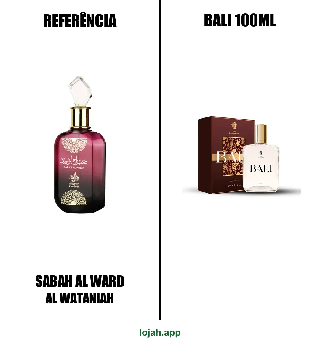 Fragrância Bali 100ml