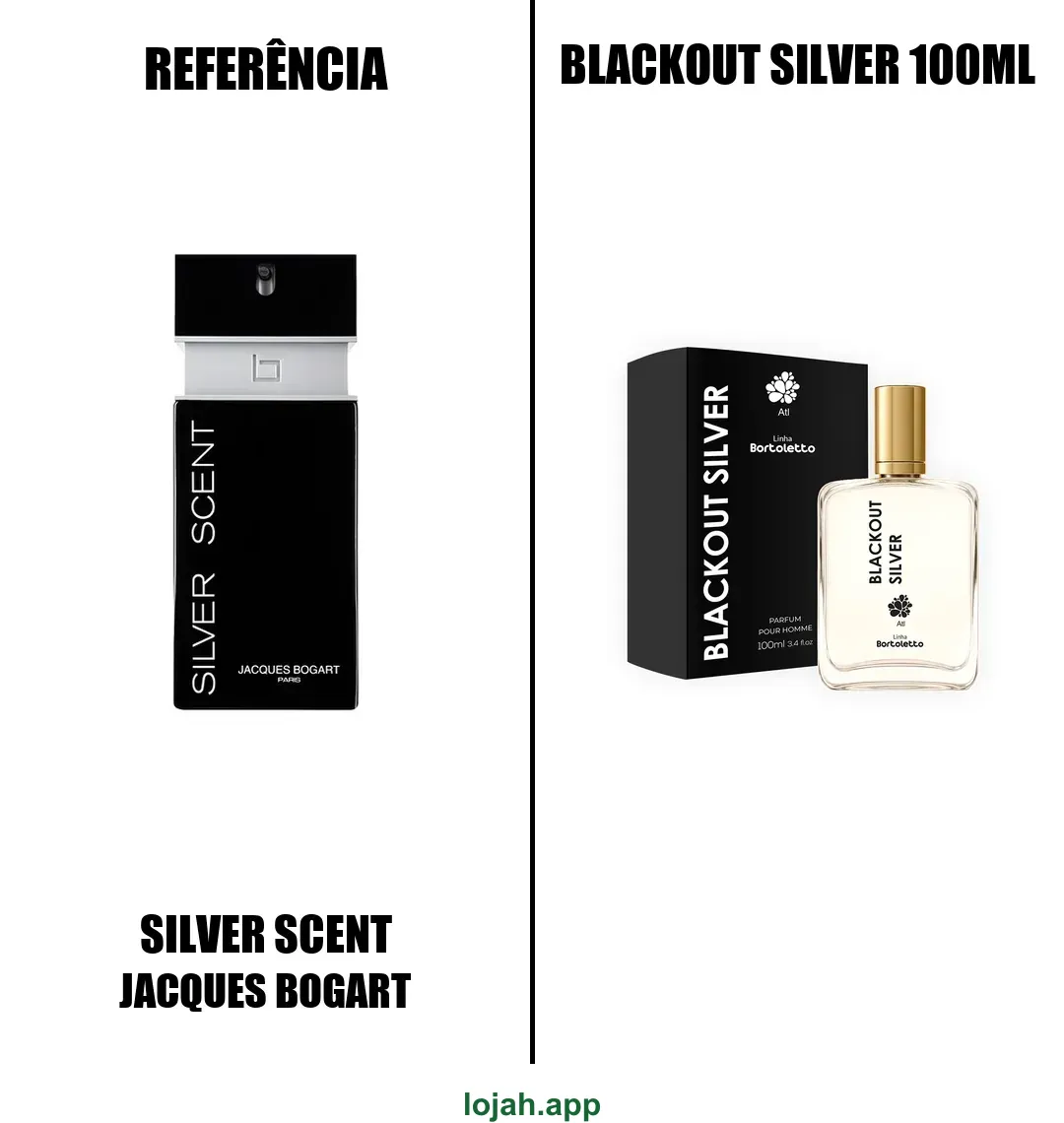 Fragrância Blackout Silver 100ml