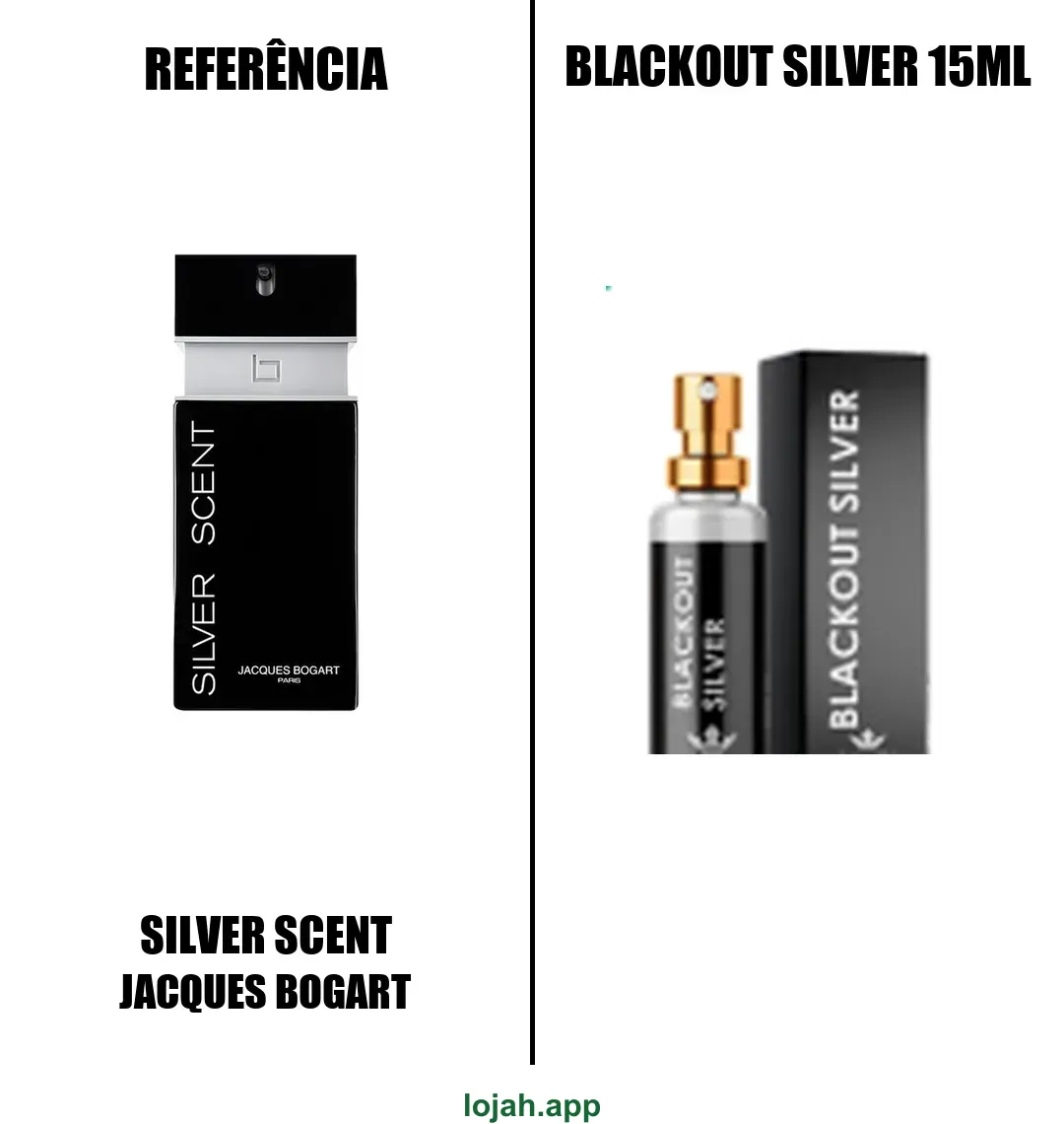 Fragrância Blackout Silver 15ml