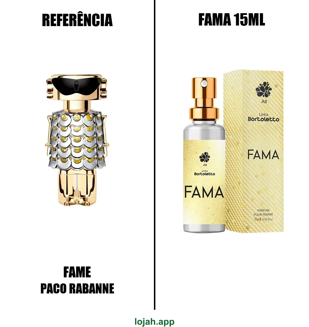Fragrância Fama 15ml