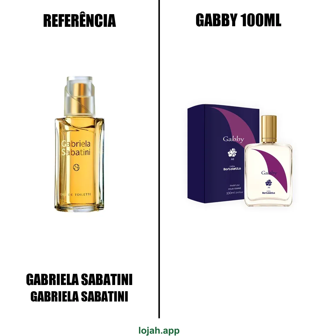 Fragrância Gabby 100ml