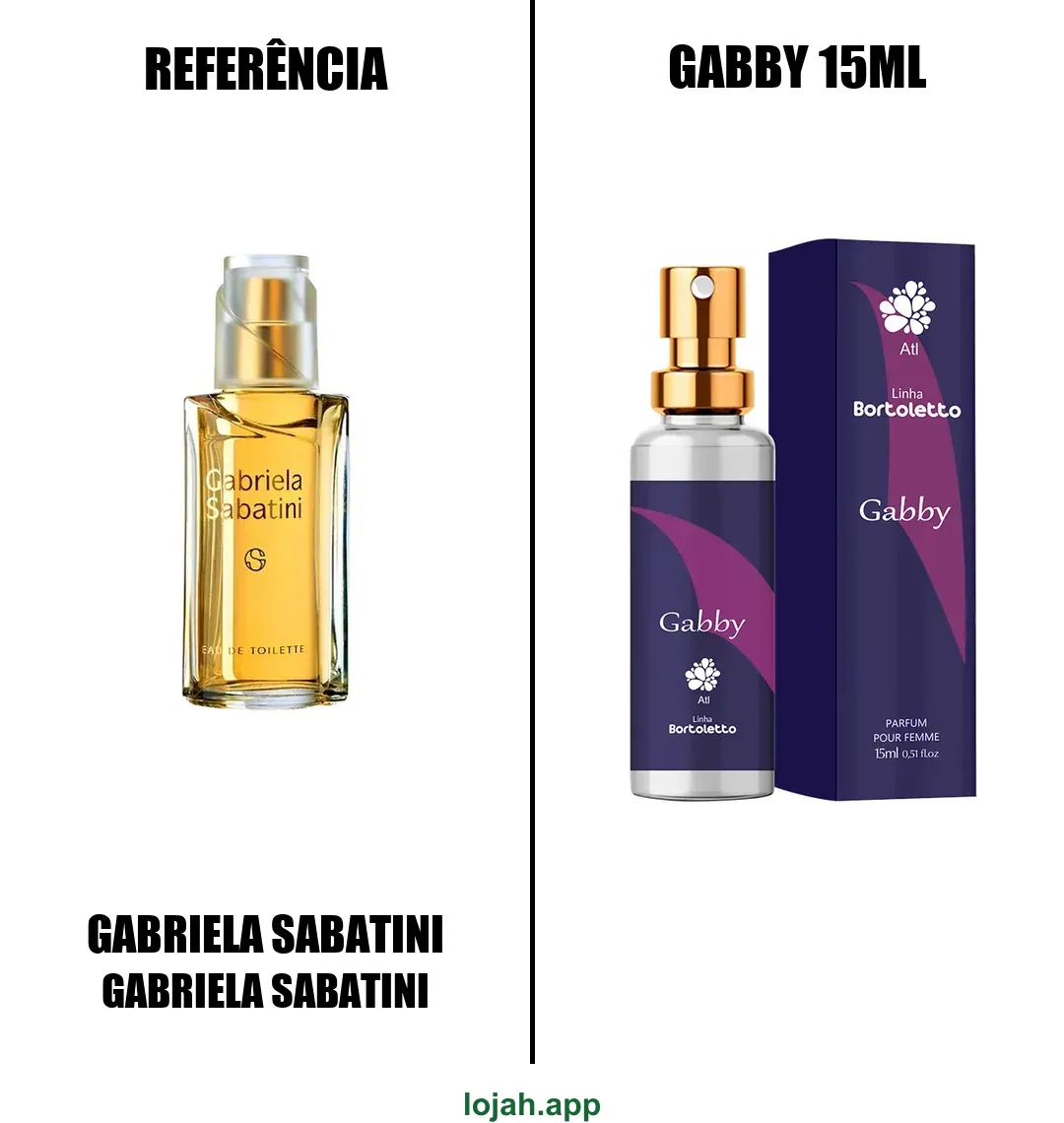 Fragrância Gabby 15ml