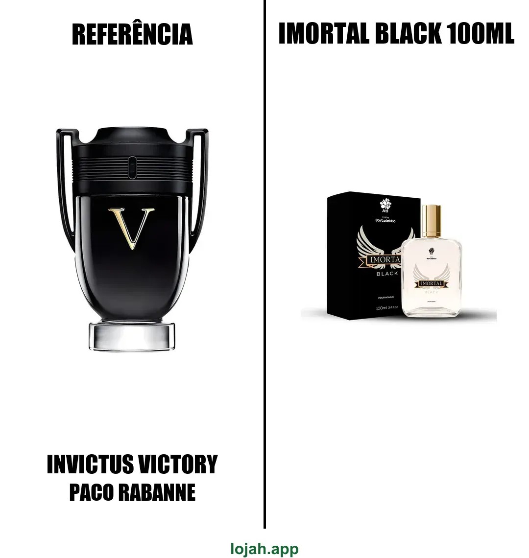 Fragrância Imortal Black 100ml