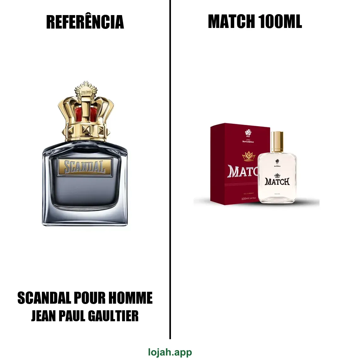 Fragrância Match 100ml