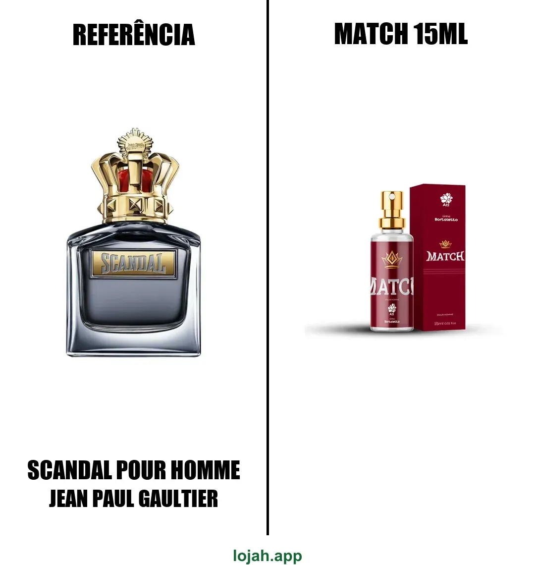 Fragrância Match 15ml