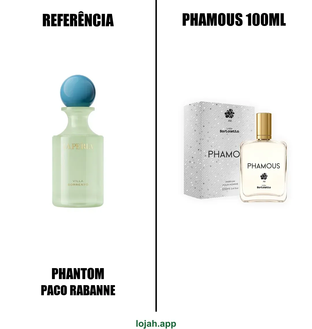 Fragrância Phamous 100ml