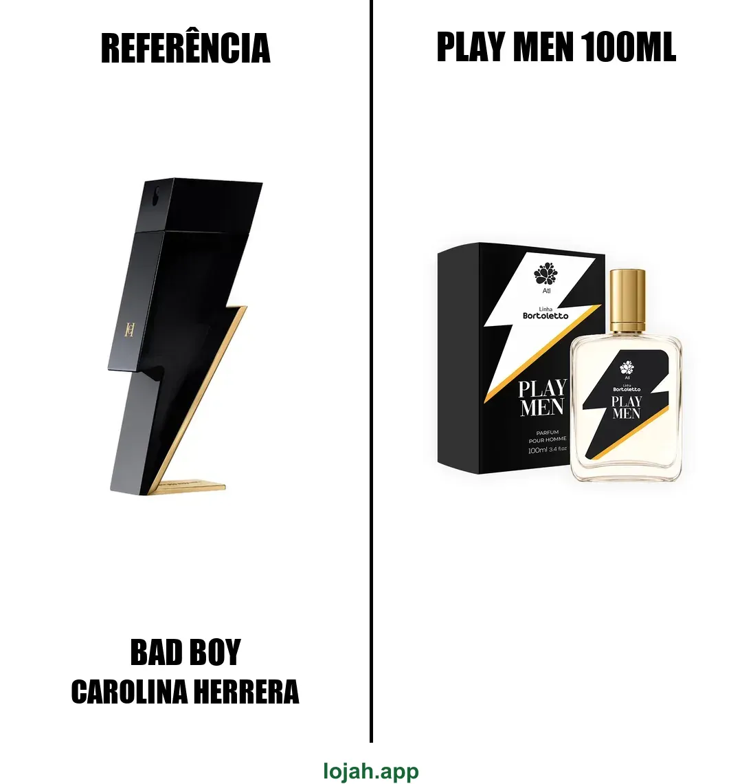 Fragrância Play Men 100ml
