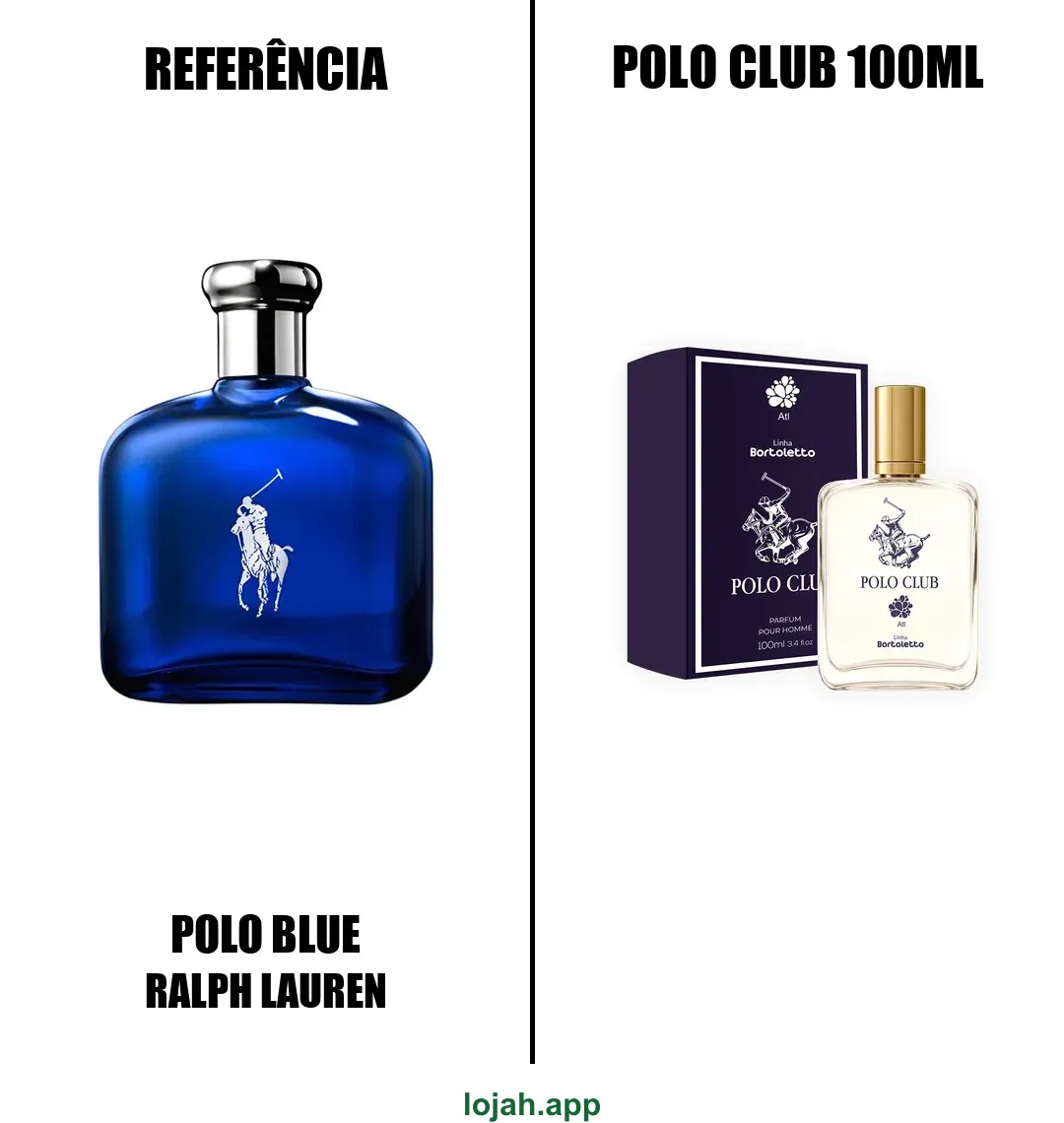 Fragrância Polo Club 100ml