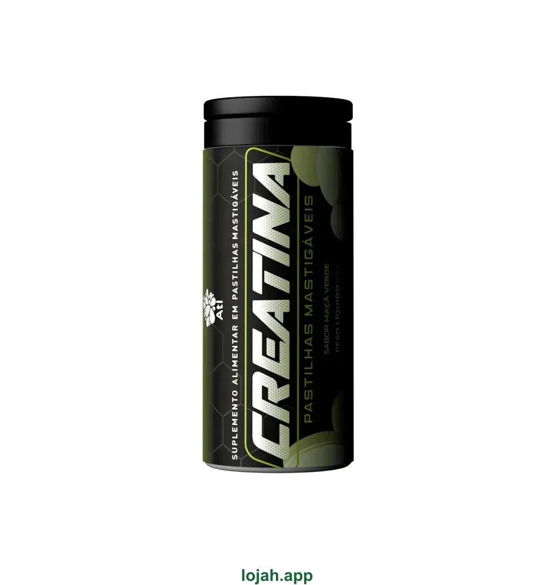Mastigável Creatina Maçã Verde